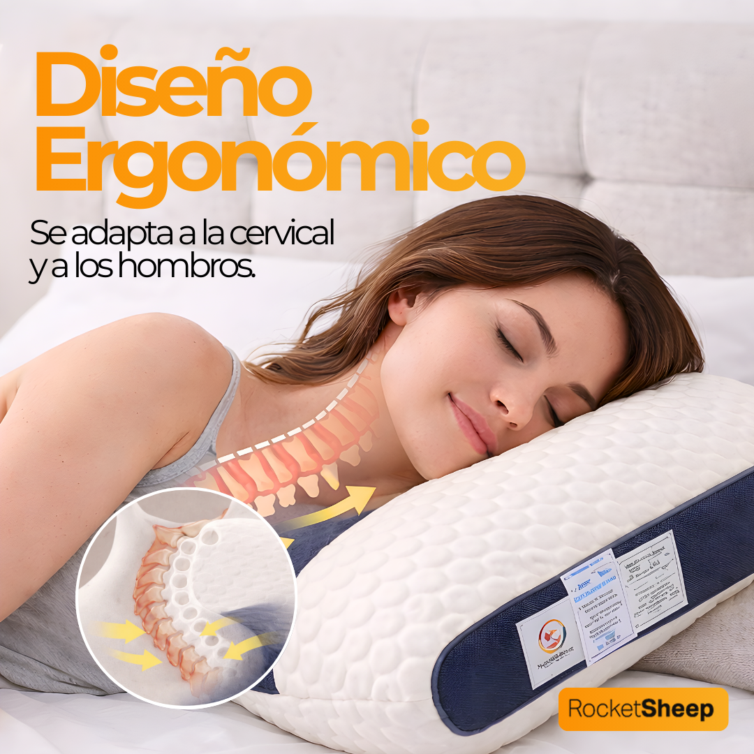 Par de Almohadas Cervical Pro |Spring Air®|